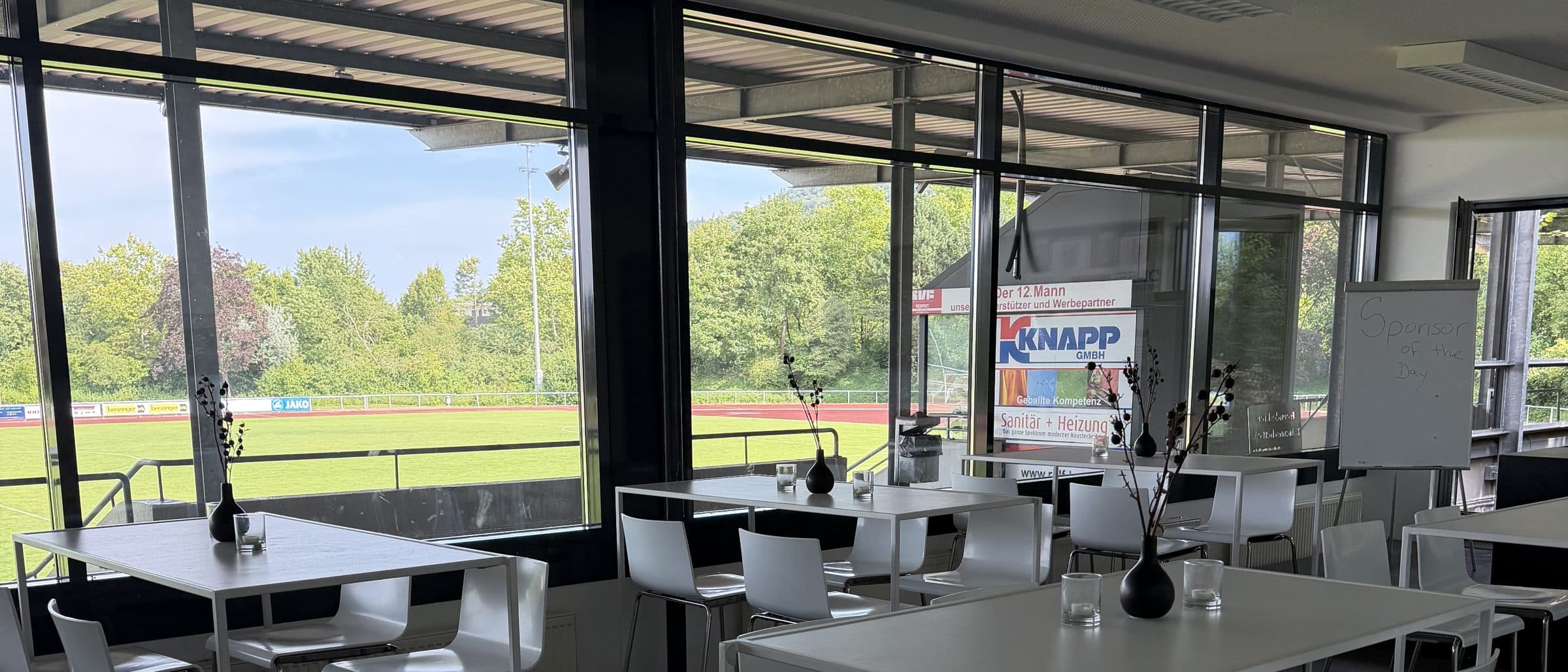 Neue Business-Lounge für unsere Sponsoren